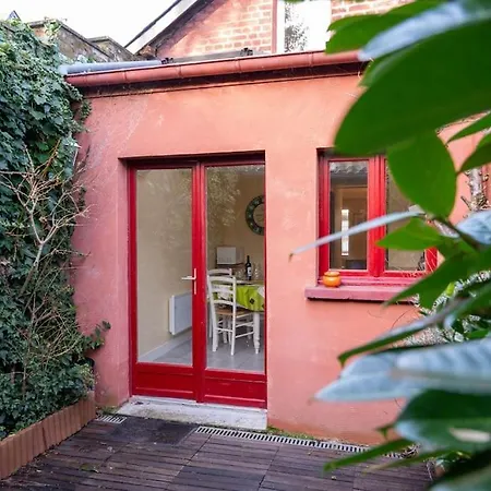 Сasa de vacaciones Les Volets Rouges Maison De Pecheur Avec Exterieur Saint-Valery-sur-Somme